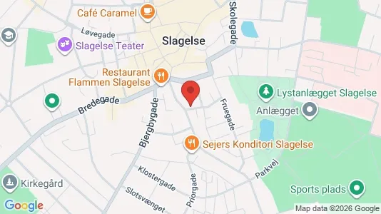 Apartments for rent i Slagelse - kort over placeringen