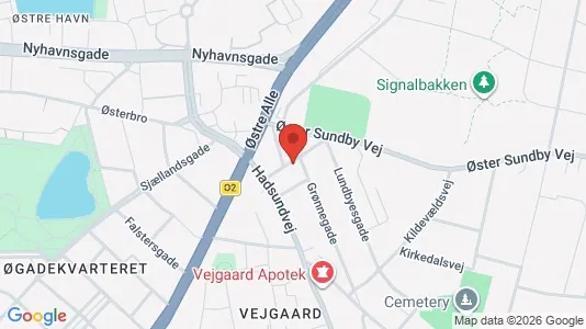Apartments for rent i Aalborg Center - kort over placeringen