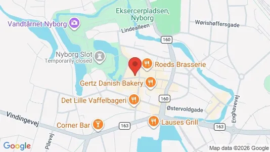 Apartments for rent i Nyborg - kort over placeringen