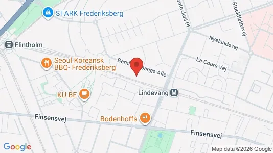 Apartments for rent i Frederiksberg - kort over placeringen