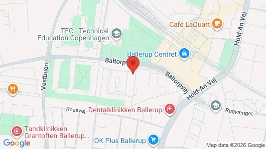 Apartments for rent i Ballerup - kort over placeringen