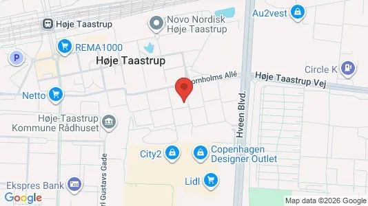 Apartments for rent i Taastrup - kort over placeringen
