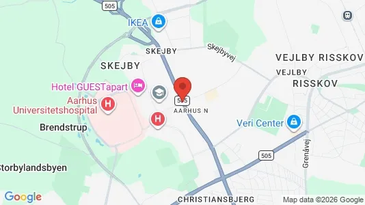 Apartments for rent i Viby J - kort over placeringen