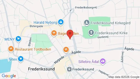 Apartments for rent i Frederikssund - kort over placeringen