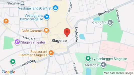 Apartments for rent i Slagelse - kort over placeringen