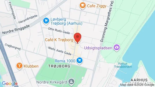 Apartments for rent i Aarhus N - kort over placeringen