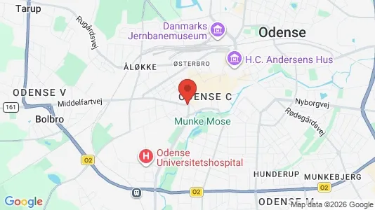 Rooms for rent i Vesterbro - kort over placeringen