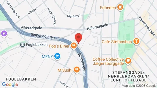 Apartments for rent i Frederiksberg - kort over placeringen