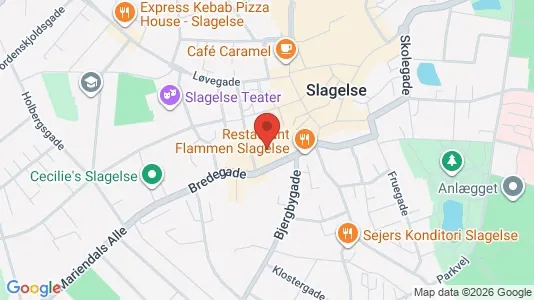 Apartments for rent i Slagelse - kort over placeringen