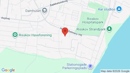 Apartments for rent i Risskov - kort over placeringen