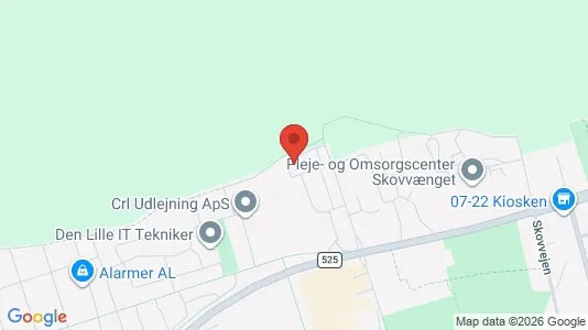 Apartments for rent i Bjerringbro - kort over placeringen