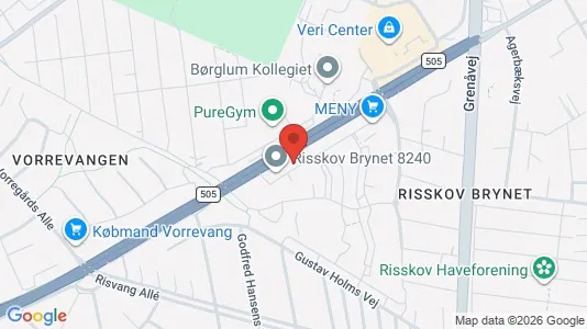 Apartments for rent in Risskov - Photo from Google Street View