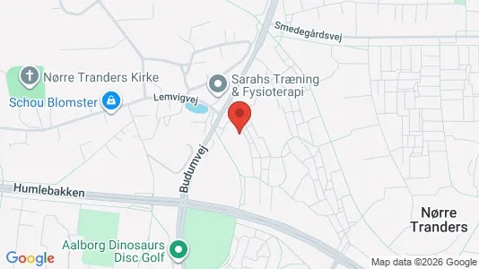 Apartments for rent i Aalborg Øst - kort over placeringen