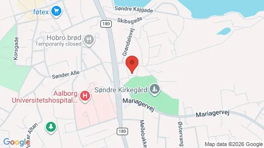 Apartments for rent i Hobro - kort over placeringen