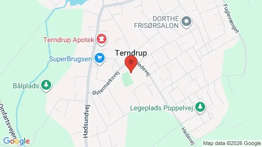 Apartments for rent i Terndrup - kort over placeringen