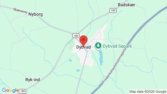 Houses for rent in Dybvad - Photo from Google Street View