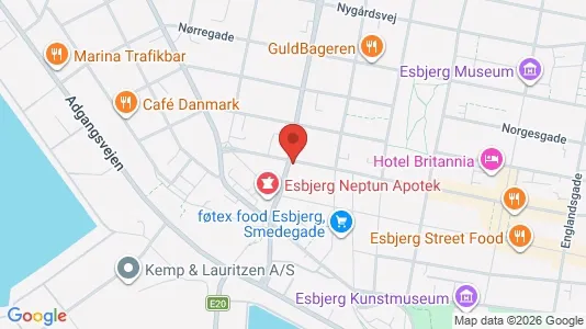Apartments for rent in Esbjerg Center - Photo from Google Street View