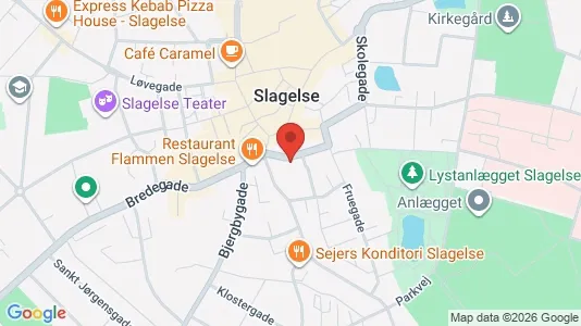 Apartments for rent i Slagelse - kort over placeringen