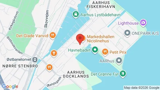 Apartments for rent i Aarhus C - kort over placeringen