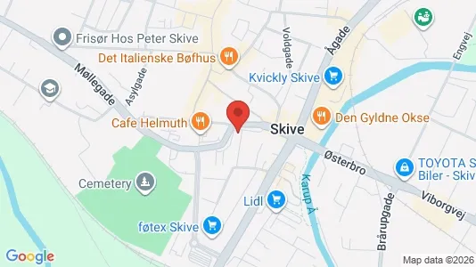 Apartments for rent in Skive - Photo from Google Street View