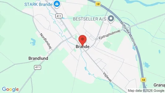Apartments for rent in Brande - Photo from Google Street View
