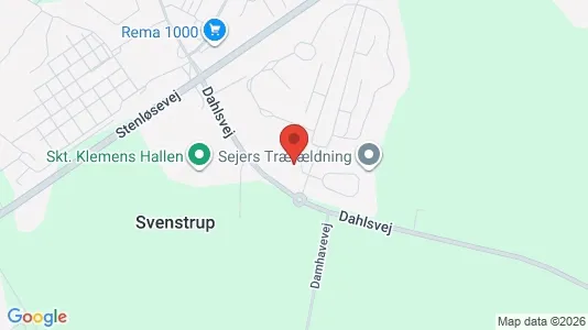 Apartments for rent i Odense S - kort over placeringen