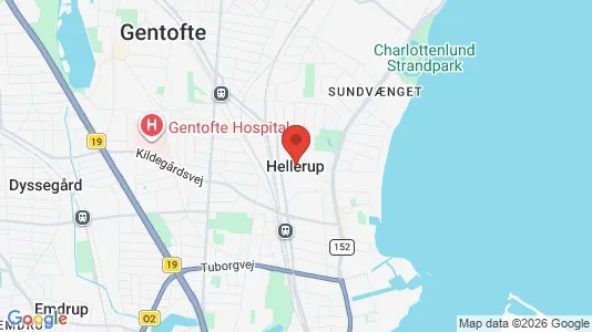 Rooms for rent in Hellerup - Photo from Google Street View