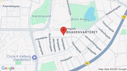 Apartments for rent in Aalborg Center - Photo from Google Street View