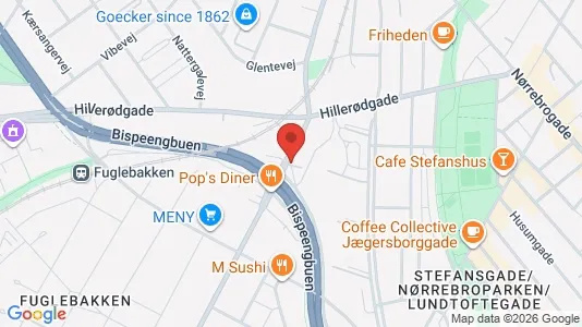 Rooms for rent in Frederiksberg - Photo from Google Street View
