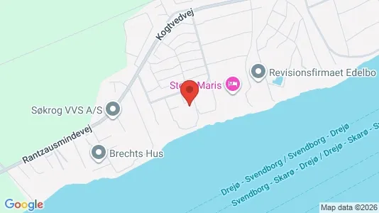 Apartments for rent i Svendborg - kort over placeringen