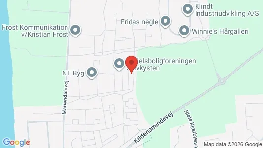 Apartments for rent i Assens - kort over placeringen