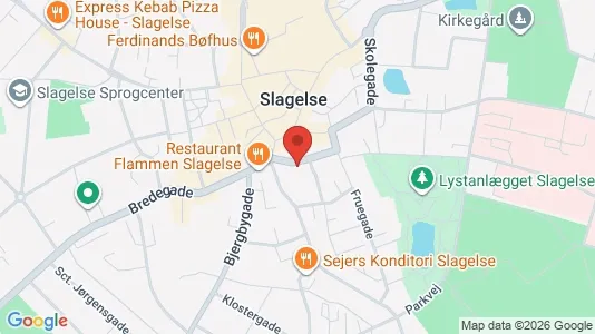Apartments for rent i Slagelse - kort over placeringen