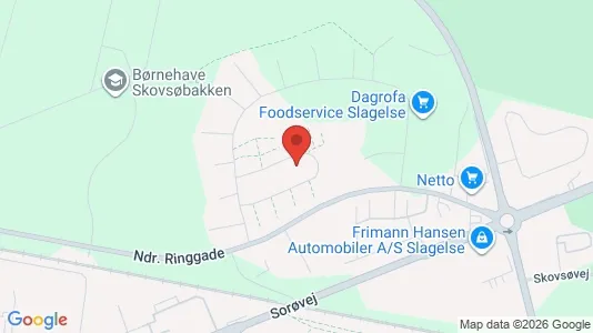 Apartments for rent i Slagelse - kort over placeringen