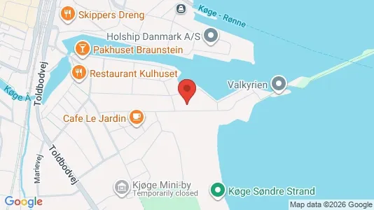 Apartments for rent i Køge - kort over placeringen