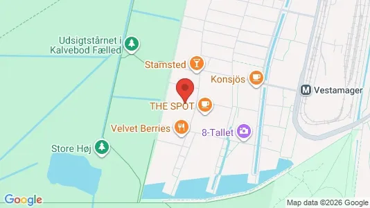 Apartments for rent i Copenhagen S - kort over placeringen