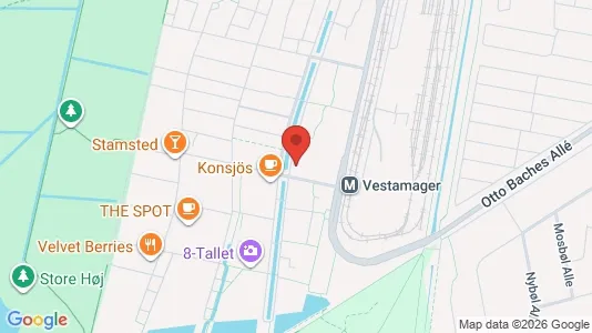 Apartments for rent i Copenhagen S - kort over placeringen