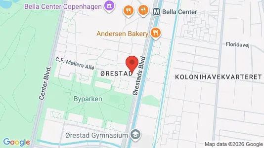 Apartments for rent i Copenhagen S - kort over placeringen
