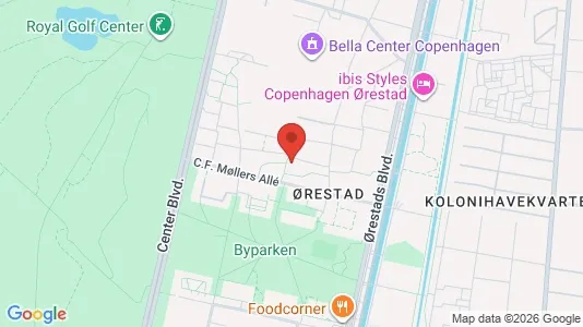 Apartments for rent i Copenhagen S - kort over placeringen