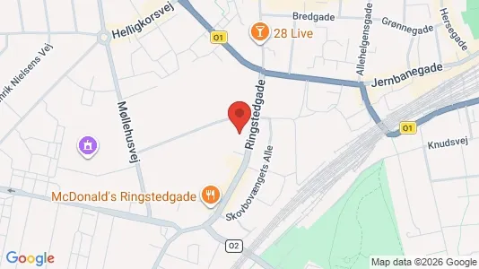 Apartments for rent i Roskilde - kort over placeringen
