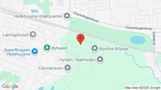 Apartments for rent i Hedehusene - kort over placeringen