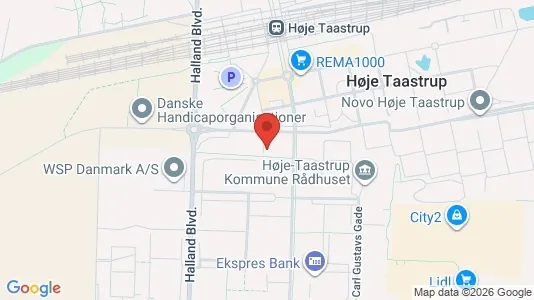 Apartments for rent i Taastrup - kort over placeringen