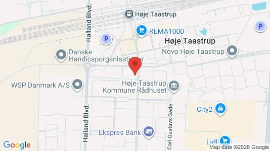 Apartments for rent i Taastrup - kort over placeringen