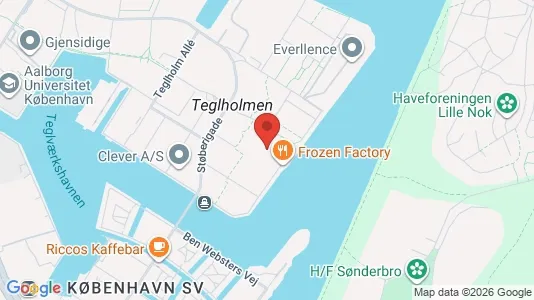 Apartments for rent i Copenhagen SV - kort over placeringen