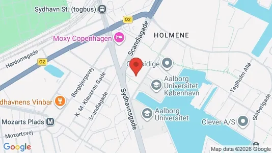 Apartments for rent i Copenhagen SV - kort over placeringen