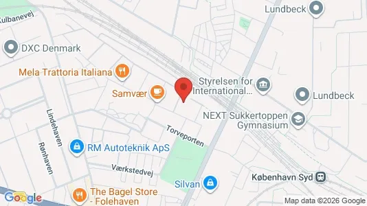Apartments for rent i Valby - kort over placeringen