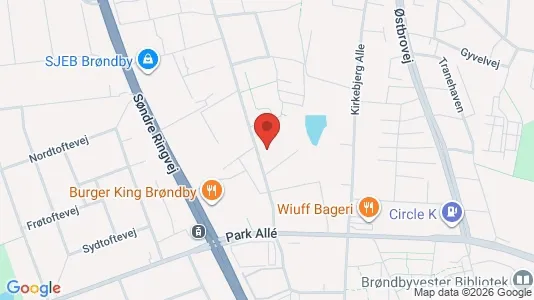 Apartments for rent i Brøndby - kort over placeringen