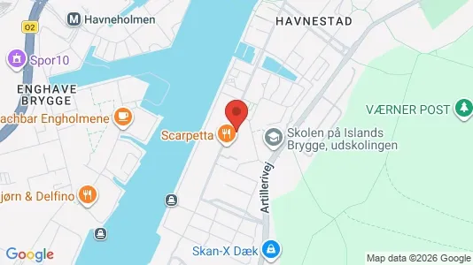 Apartments for rent i Copenhagen S - kort over placeringen