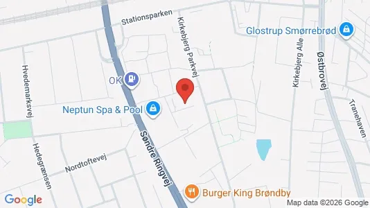 Apartments for rent i Brøndby - kort over placeringen