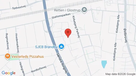 Apartments for rent i Brøndby - kort over placeringen