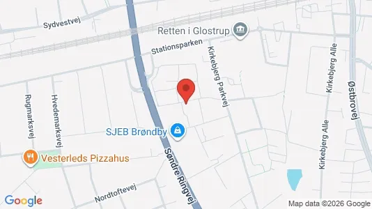 Apartments for rent i Brøndby - kort over placeringen